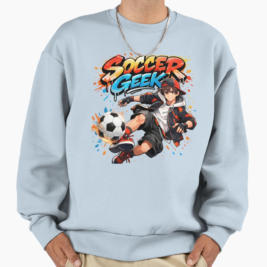 Soccer Sweatshirt - Graphic Print for Adults - T-Shirt, Sweatshirt, Hoodie