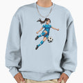 Anime Soccer Sweatshirt - Graphic Print Unisex - T-Shirt, Sweatshirt, Hoodie
