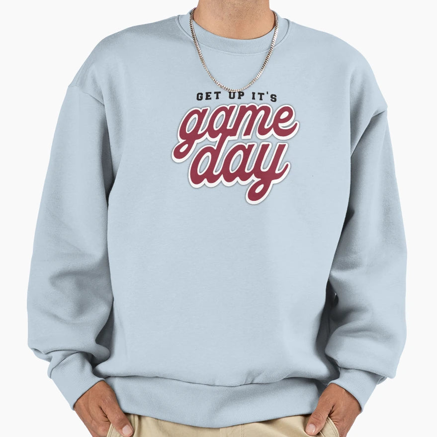 Game Day Sweatshirt - Minimalist Print Men Women - T-Shirt, Sweatshirt, Hoodie