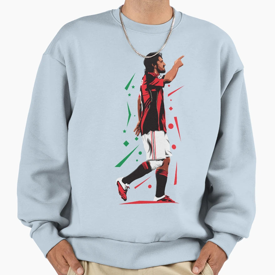 Gennaro Rino Gattuso Sweatshirt - Casual Everyday Wear for Adults - T-Shirt, Sweatshirt, Hoodie