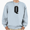 Q Letter Q Sweatshirt - Trendy Graphic Unisex - T-Shirt, Sweatshirt, Hoodie