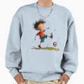 Little Playing Soccer Sweatshirt - Unique Graphic Men Women - T-Shirt, Sweatshirt, Hoodie