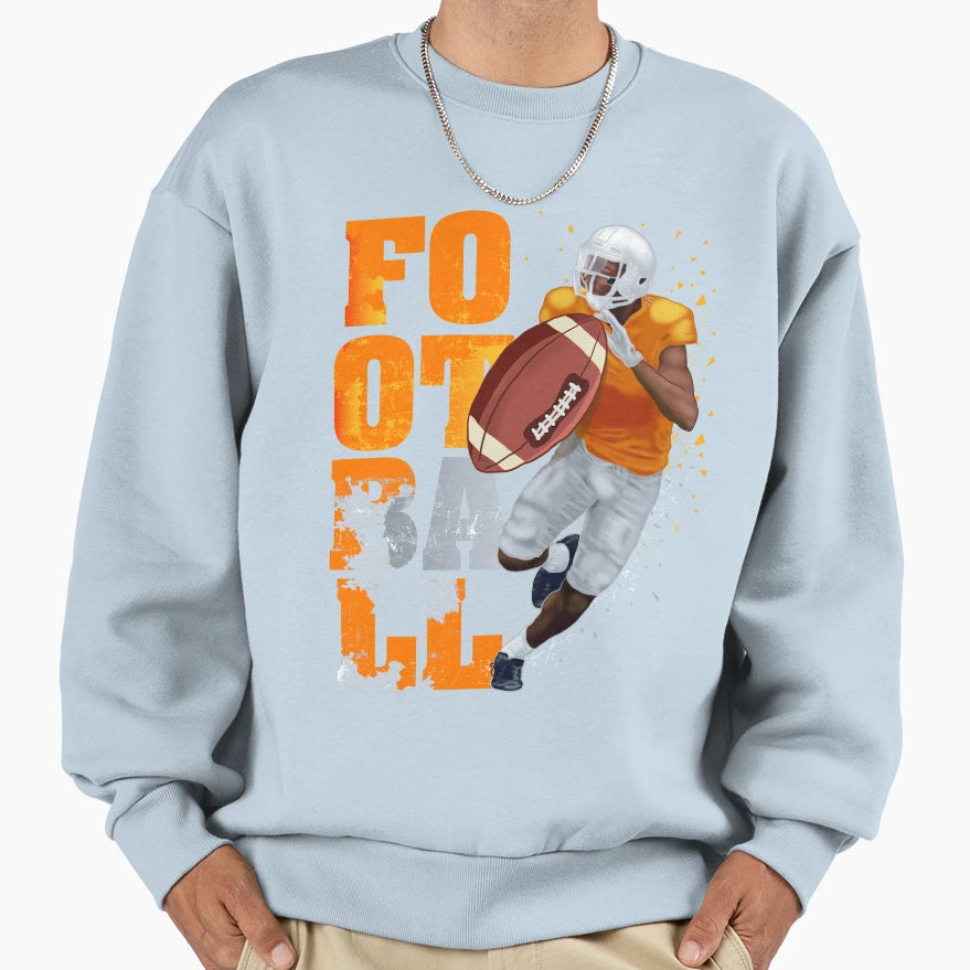 Power Football Sweatshirt - Novelty Apparel Unisex - T-Shirt, Sweatshirt, Hoodie