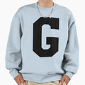 Alphabet Black G Sports Letter G Sweatshirt - Minimalist Print Unisex - T-Shirt, Sweatshirt, Hoodie