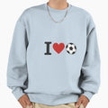 I Love Football Sweatshirt - Graphic Print for Adults - T-Shirt, Sweatshirt, Hoodie