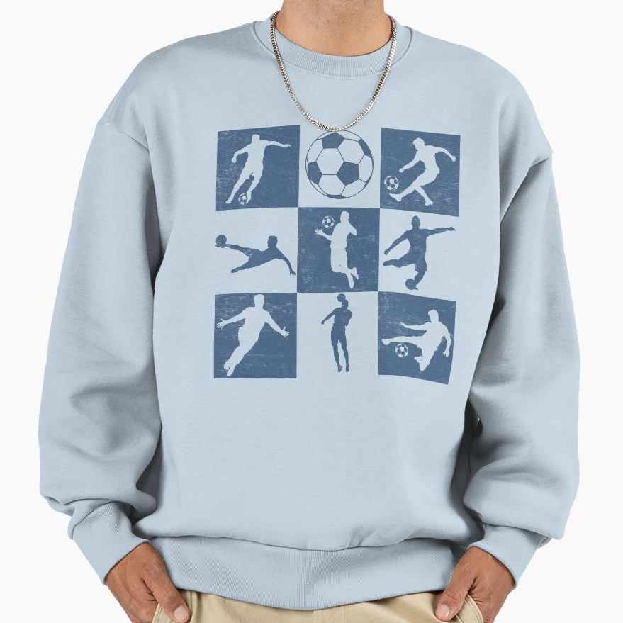 Mens Soccer Football Sweatshirt - Novelty Apparel Men Women - T-Shirt, Sweatshirt, Hoodie