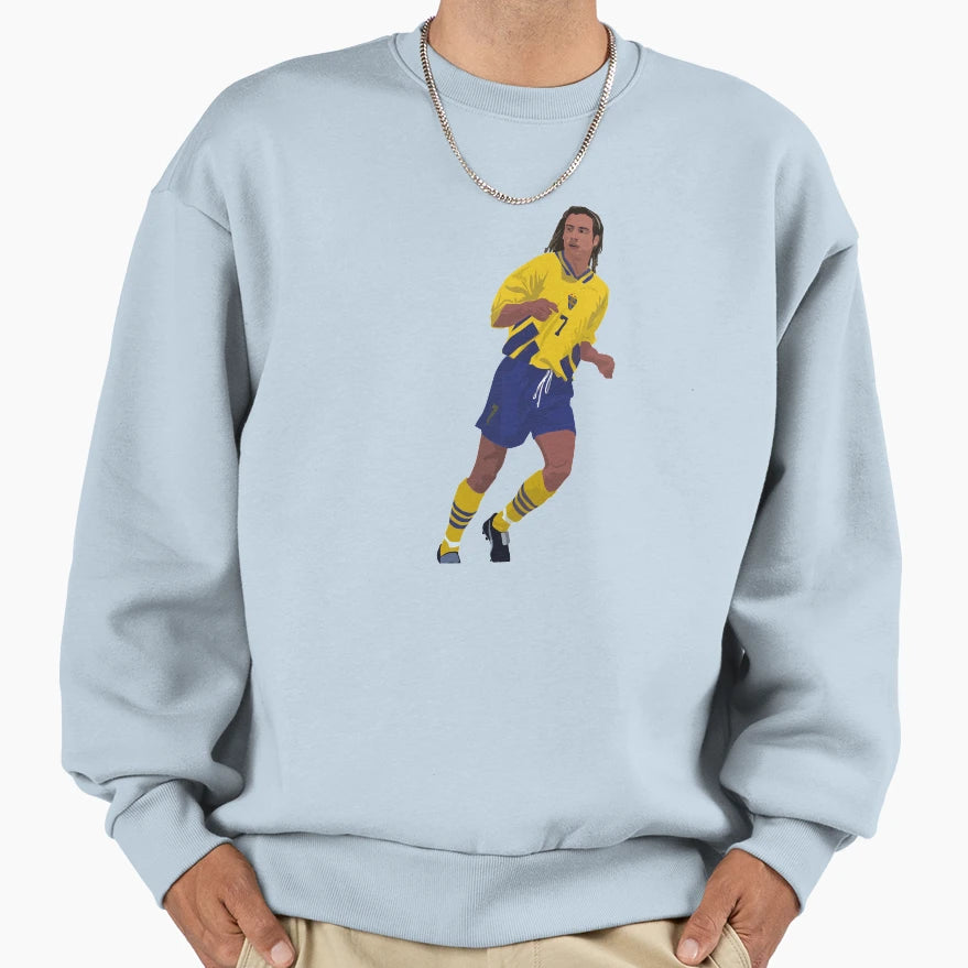 Larsson Sweatshirt - Minimalist Print for Adults - T-Shirt, Sweatshirt, Hoodie