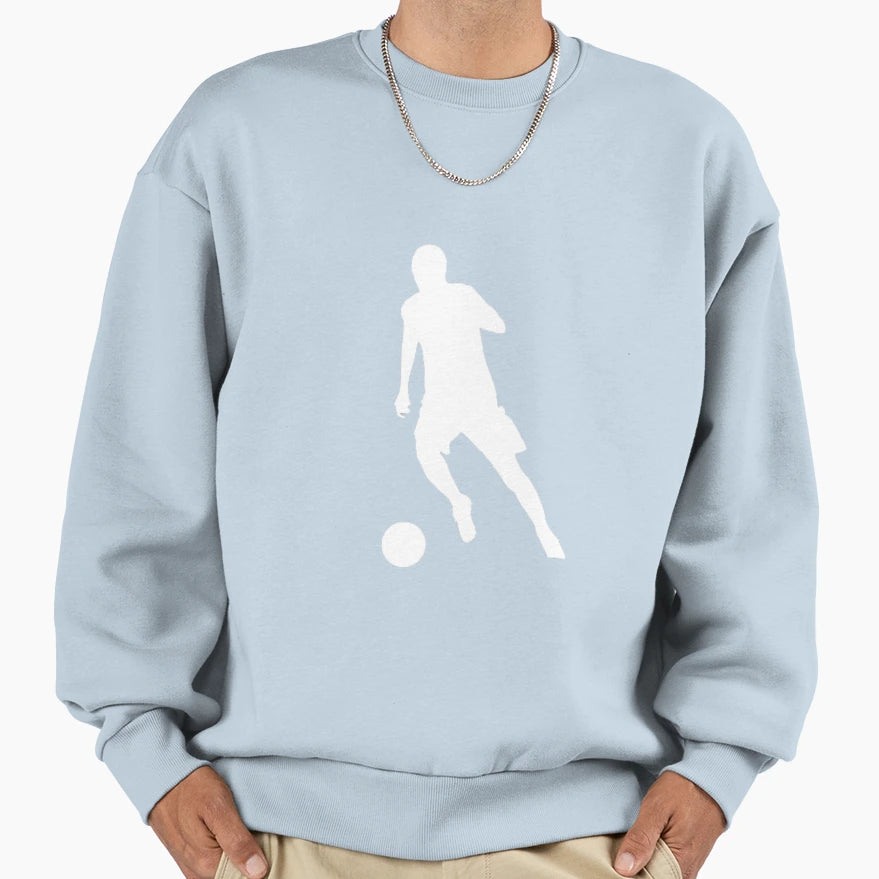 Soccer Player Sweatshirt - Unique Graphic for Adults - T-Shirt, Sweatshirt, Hoodie