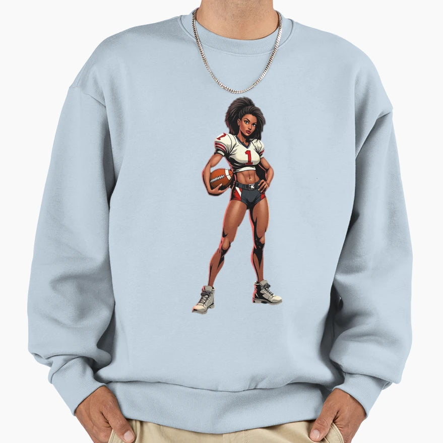 American College Football Sweatshirt - Custom Art Print Men Women - T-Shirt, Sweatshirt, Hoodie