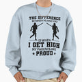 Pole Vault Vaulting Jumping High Sweatshirt - Fun Novelty Design Men Women - T-Shirt, Sweatshirt, Hoodie