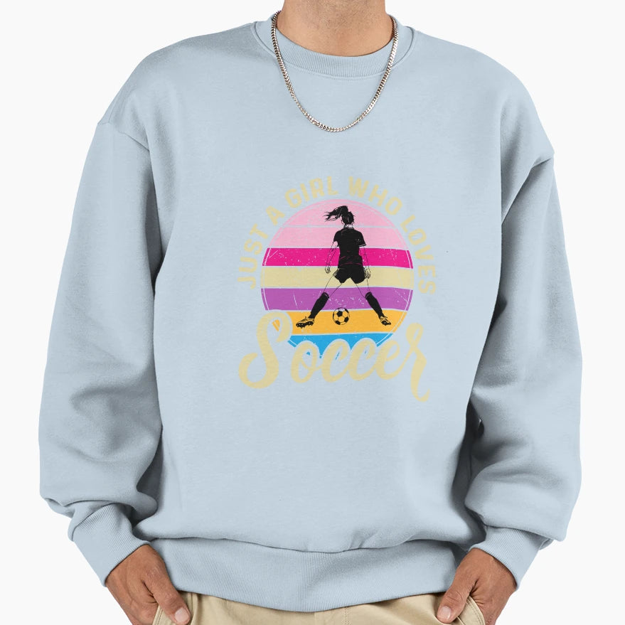 Soccer Player Sweatshirt - Custom Art Print Unisex - T-Shirt, Sweatshirt, Hoodie
