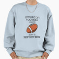 American Football Legend Born Sweatshirt - Minimalist Print Unisex - T-Shirt, Sweatshirt, Hoodie
