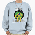 Rip Legend Rest Peace Pele Sweatshirt - Novelty Apparel Men Women - T-Shirt, Sweatshirt, Hoodie