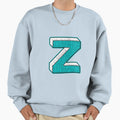 Alphabets Blue Ywzmls 17 Sweatshirt - Custom Art Print for Adults - T-Shirt, Sweatshirt, Hoodie