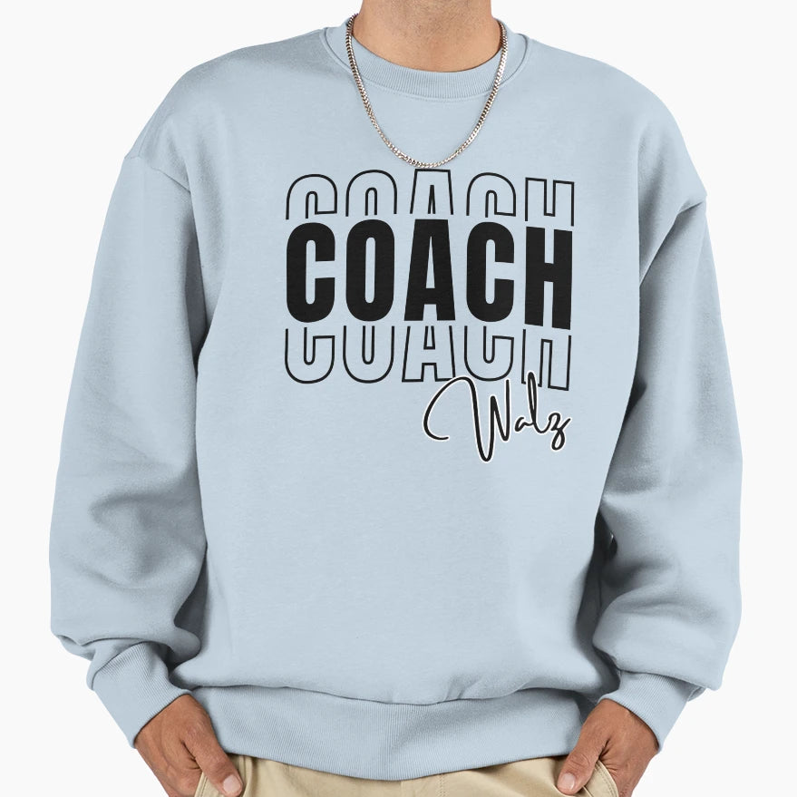 Coach Walz Sweatshirt - Unique Graphic for Adults - T-Shirt, Sweatshirt, Hoodie