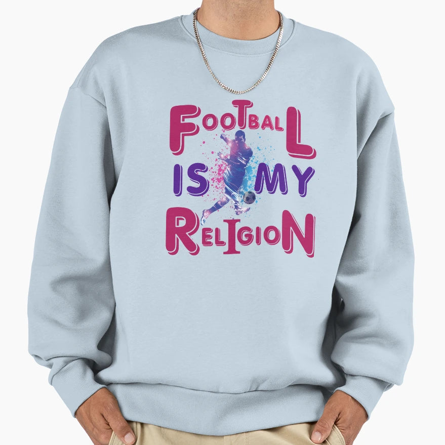 Football Sweatshirt - Unique Graphic for Adults - T-Shirt, Sweatshirt, Hoodie