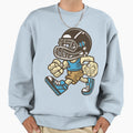 Football Player Sweatshirt - Aesthetic Graphic for Adults - T-Shirt, Sweatshirt, Hoodie