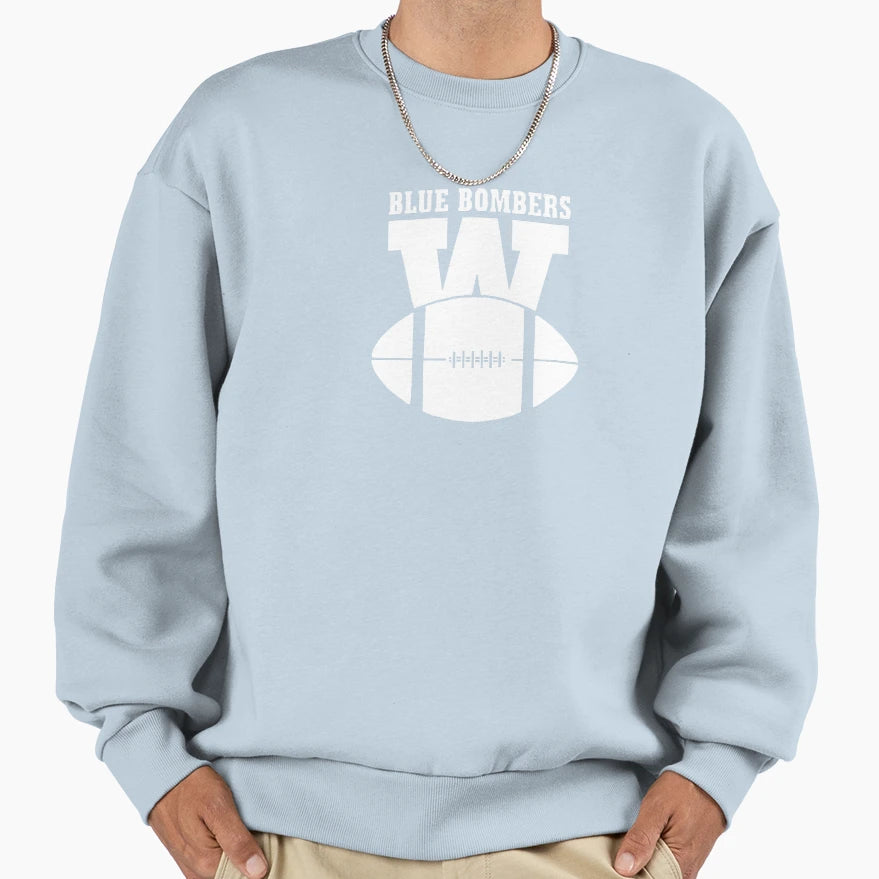 Winnipeg Blue Sweatshirt - Unique Graphic Unisex - T-Shirt, Sweatshirt, Hoodie