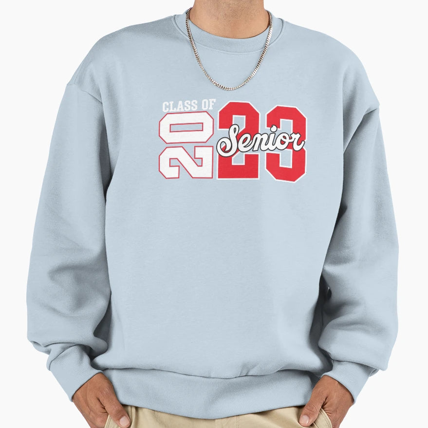 Seniors 2023 Sweatshirt - Fun Novelty Design for Adults - T-Shirt, Sweatshirt, Hoodie