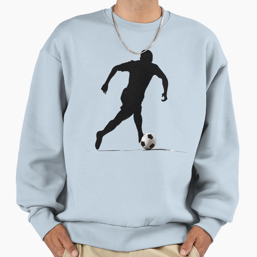 Male Soccer Player Sweatshirt - Custom Art Print Unisex - T-Shirt, Sweatshirt, Hoodie