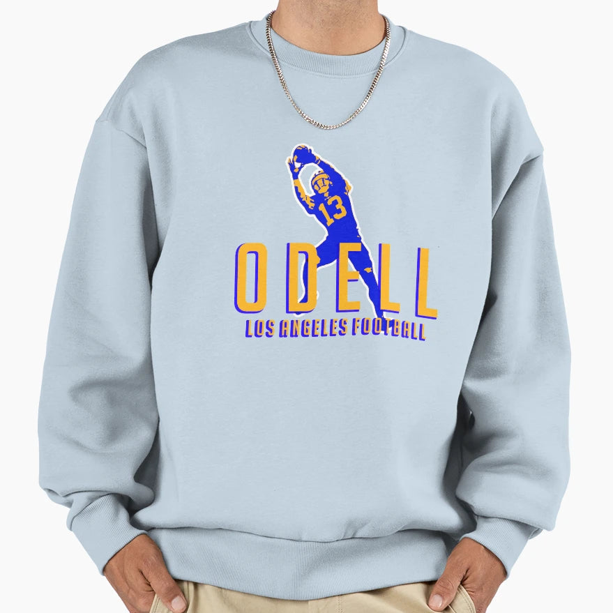 Oh Dell Los Angeles Football And T-Shirt - Minimalist Print Unisex - T-Shirt, Sweatshirt, Hoodie