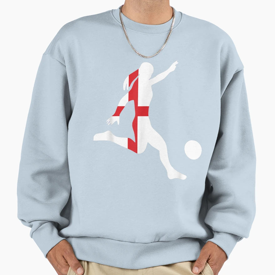 Support Football Soccer Lionesses Sweatshirt - Graphic Print for Adults - T-Shirt, Sweatshirt, Hoodie