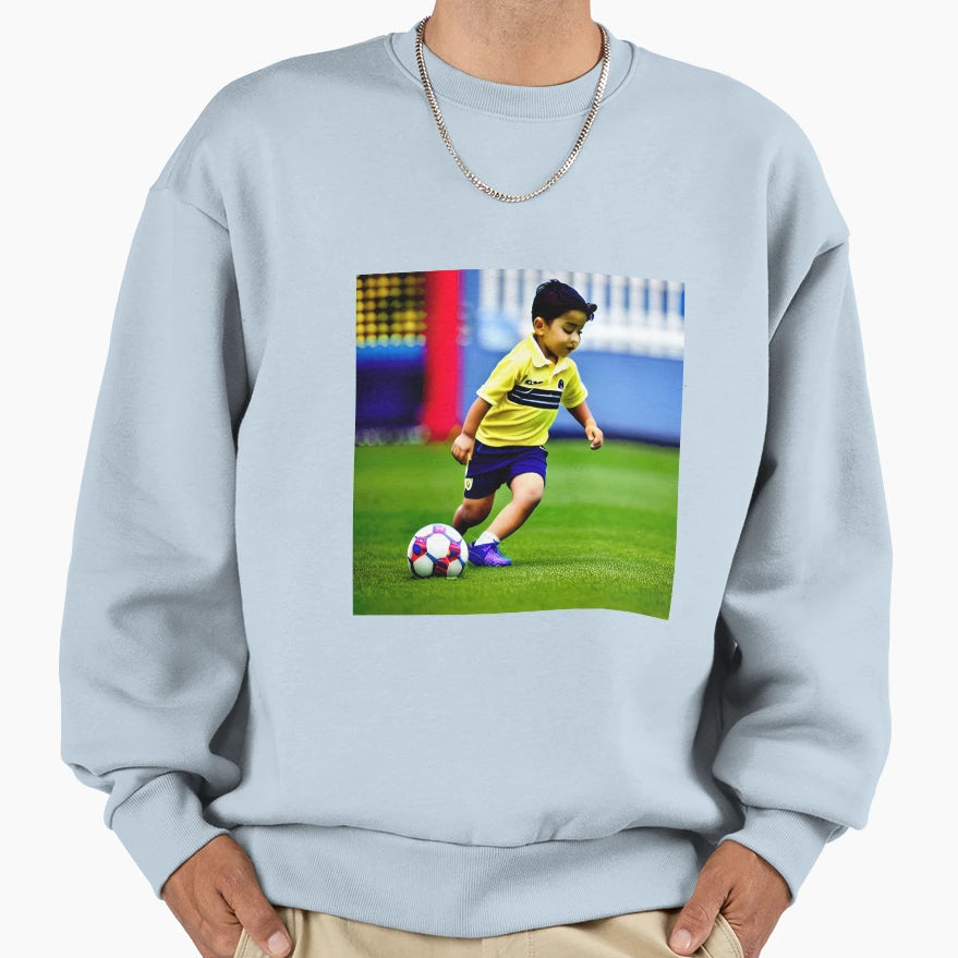 Footballer Sweatshirt - Fun Novelty Design Men Women - T-Shirt, Sweatshirt, Hoodie
