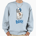 Pumpkin Halloween Ghost Funny Sweatshirt - Streetwear Style Men Women - T-Shirt, Sweatshirt, Hoodie
