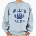 Dillon Panthers Football Sweatshirt - Minimalist Print for Adults - T-Shirt, Sweatshirt, Hoodie