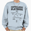 Football Dad Playbook Funny Game Day Sweatshirt - Custom Art Print Unisex - T-Shirt, Sweatshirt, Hoodie