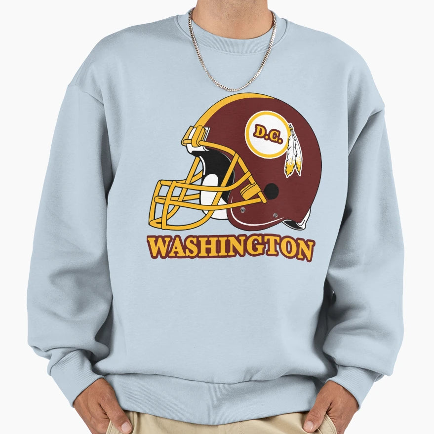 Washington Football Dc Sports Sweatshirt - Streetwear Style for Adults - T-Shirt, Sweatshirt, Hoodie