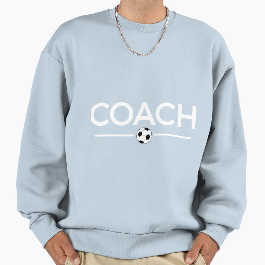 Soccer Coach Uniform I Love Sweatshirt - Custom Art Print Men Women - T-Shirt, Sweatshirt, Hoodie