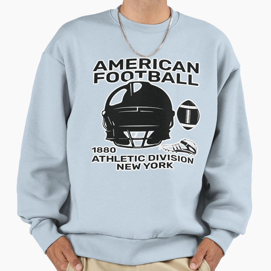 American Football 1880 Athletic T-Shirt - Streetwear Style for Adults - T-Shirt, Sweatshirt, Hoodie