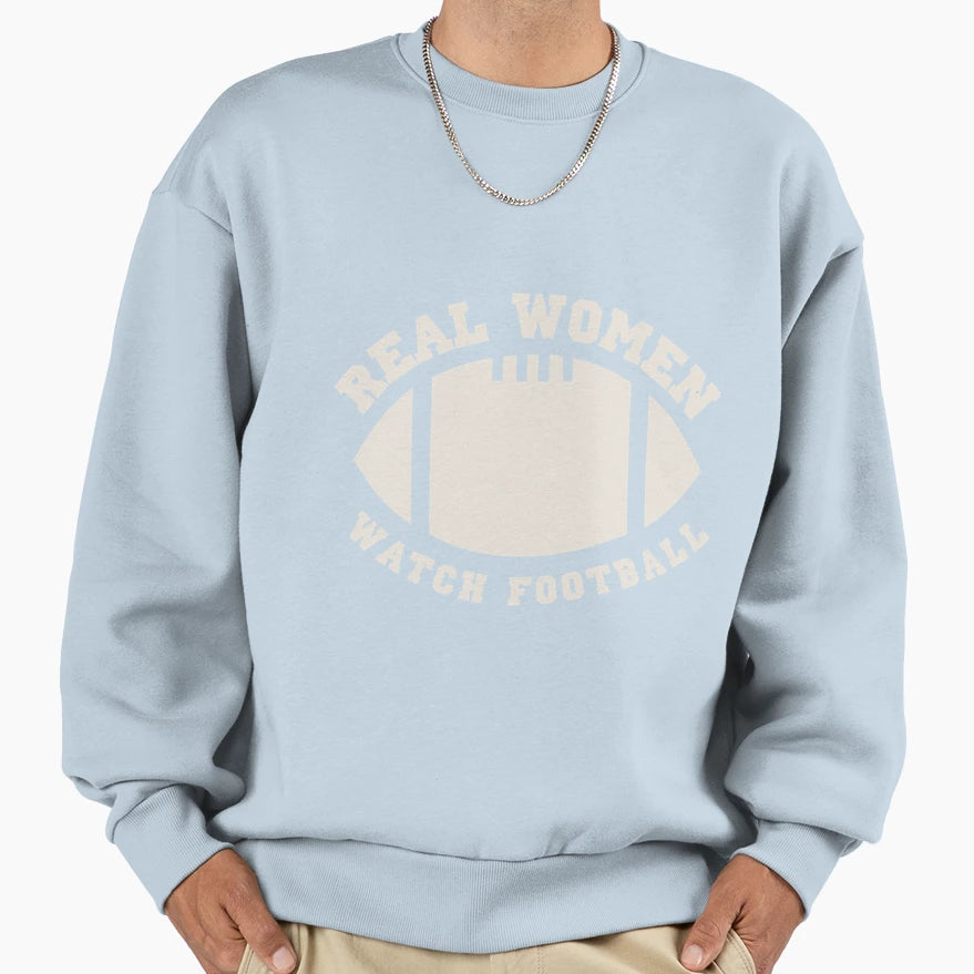 Real Watch Football Fitted T-Shirt - Graphic Print for Adults - T-Shirt, Sweatshirt, Hoodie