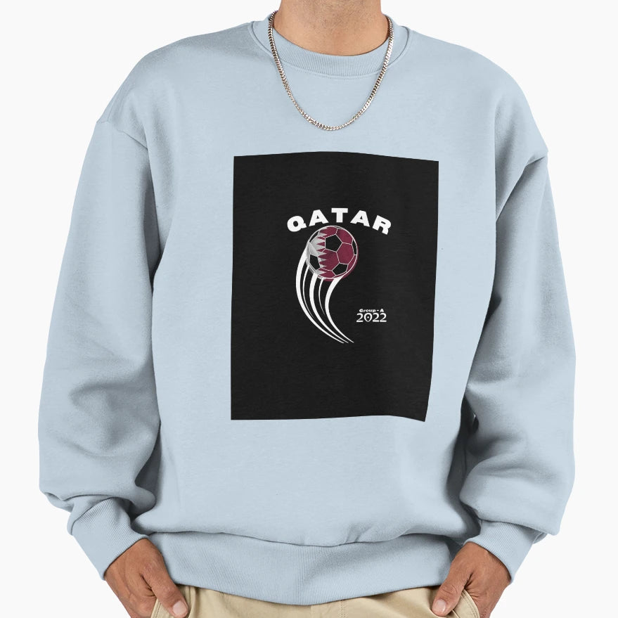 World Cup 2022 Team Qatar Sweatshirt - Unique Graphic Unisex - T-Shirt, Sweatshirt, Hoodie