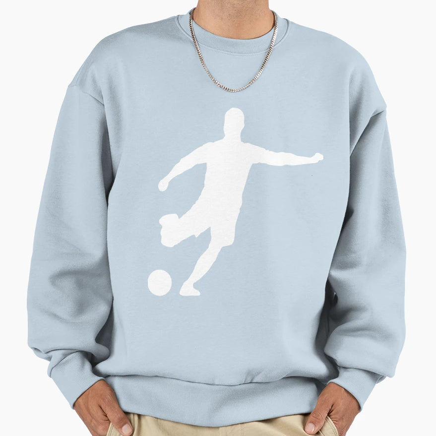 Football Fan Player Sweatshirt - Trendy Graphic for Adults - T-Shirt, Sweatshirt, Hoodie