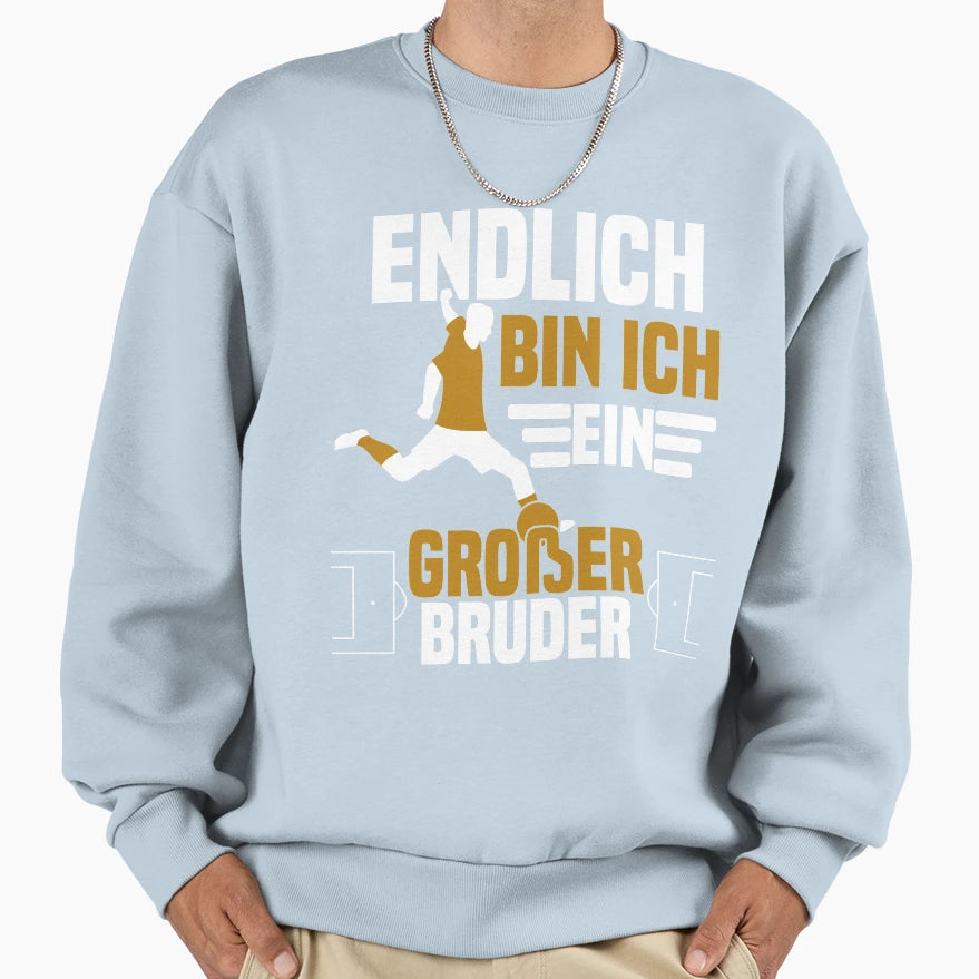 Im Finally Big Brother Sweatshirt - Trendy Graphic for Adults - T-Shirt, Sweatshirt, Hoodie