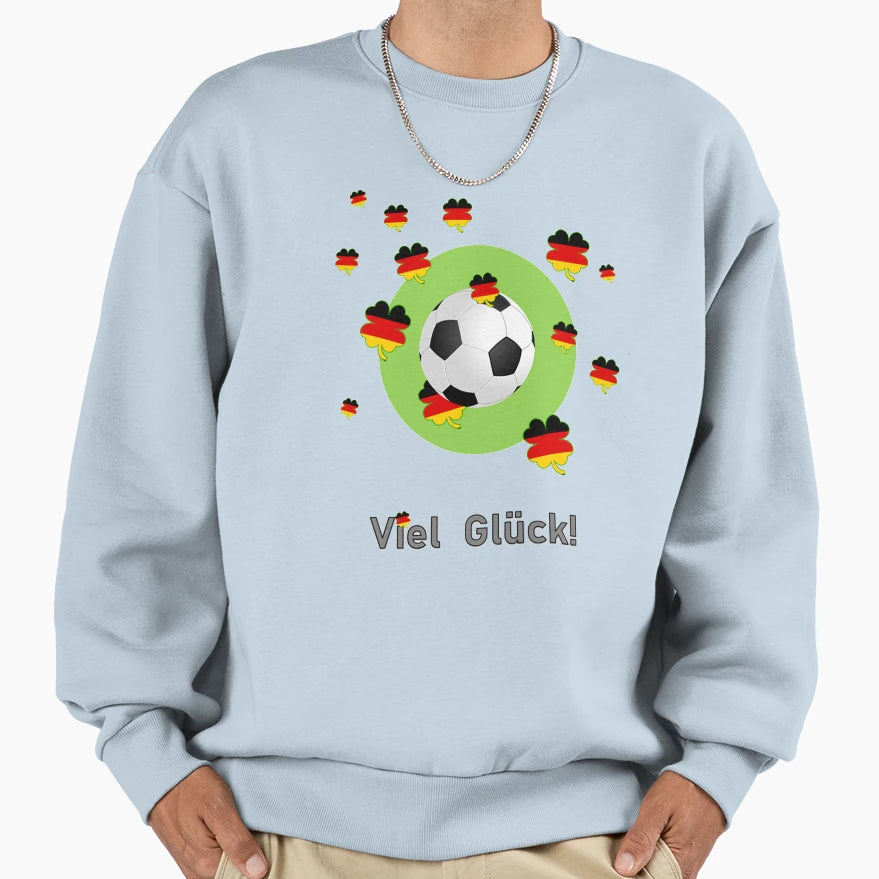 Football Luck Sweatshirt - Fun Novelty Design Unisex - T-Shirt, Sweatshirt, Hoodie