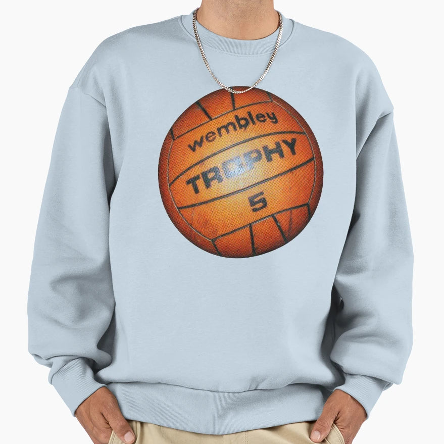Wembley Trophy 5 Football Sweatshirt - Aesthetic Graphic Unisex - T-Shirt, Sweatshirt, Hoodie