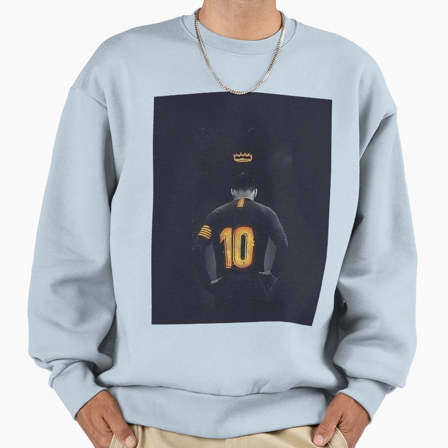 Lionel Messi King Gift You And Sweatshirt - Minimalist Print Men Women - T-Shirt, Sweatshirt, Hoodie