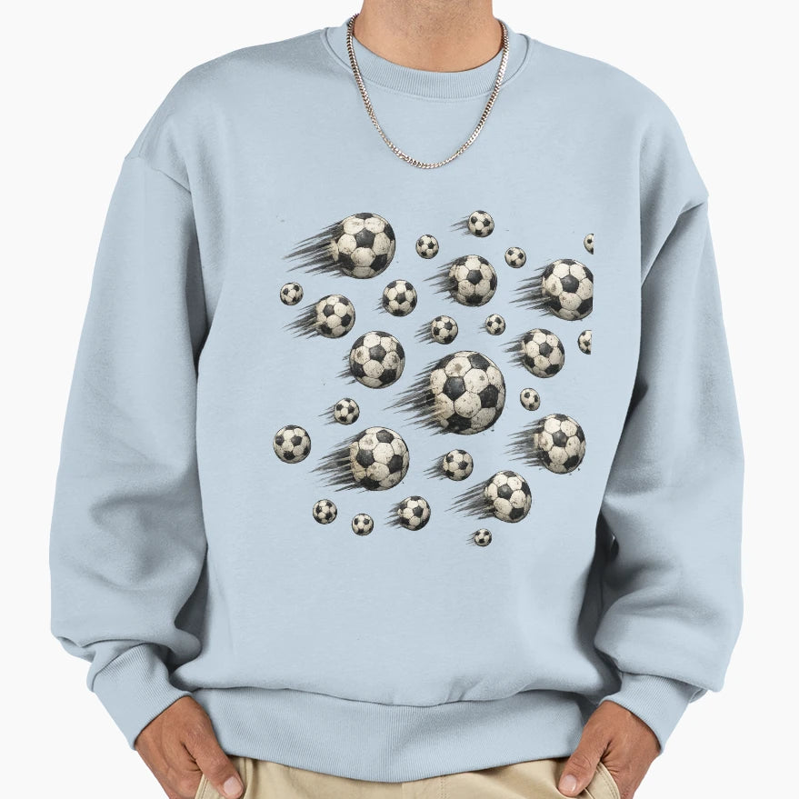 Soccer Sweatshirt - Custom Art Print Men Women - T-Shirt, Sweatshirt, Hoodie