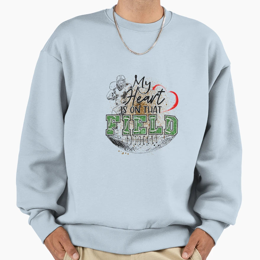 American Football Lover Soccer Sweatshirt - Graphic Print Men Women - T-Shirt, Sweatshirt, Hoodie