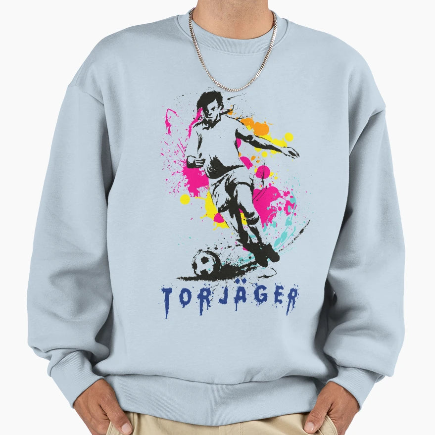 Goal Scorer Soccer Sport Gift Sweatshirt - Aesthetic Graphic Unisex - T-Shirt, Sweatshirt, Hoodie