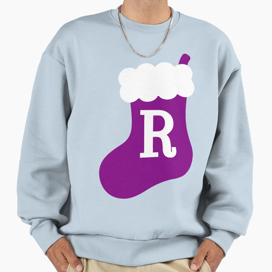 Stocking Sweatshirt - Minimalist Print for Adults - T-Shirt, Sweatshirt, Hoodie
