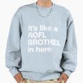 Train Guy It X27 S Like Rofl Sweatshirt - Minimalist Print Men Women - T-Shirt, Sweatshirt, Hoodie