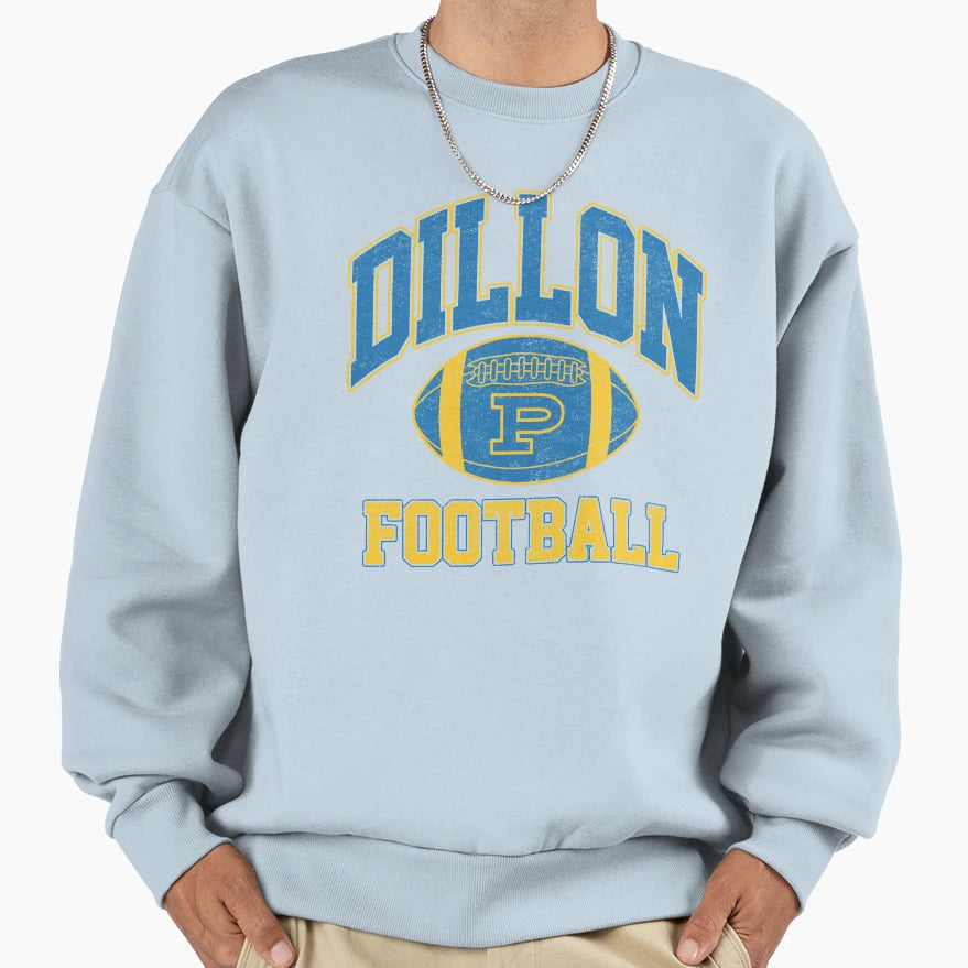 Distressed Dillon Panthers Sweatshirt - Streetwear Style for Adults - T-Shirt, Sweatshirt, Hoodie