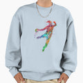 Handball Artwork Watercolor Sport Sweatshirt - Streetwear Style for Adults - T-Shirt, Sweatshirt, Hoodie
