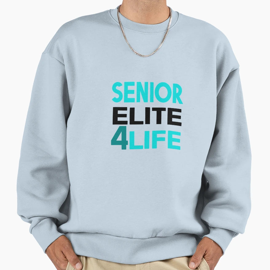 Senior Elite 4 Life Cheer Extreme Sweatshirt - Casual Everyday Wear Unisex - T-Shirt, Sweatshirt, Hoodie
