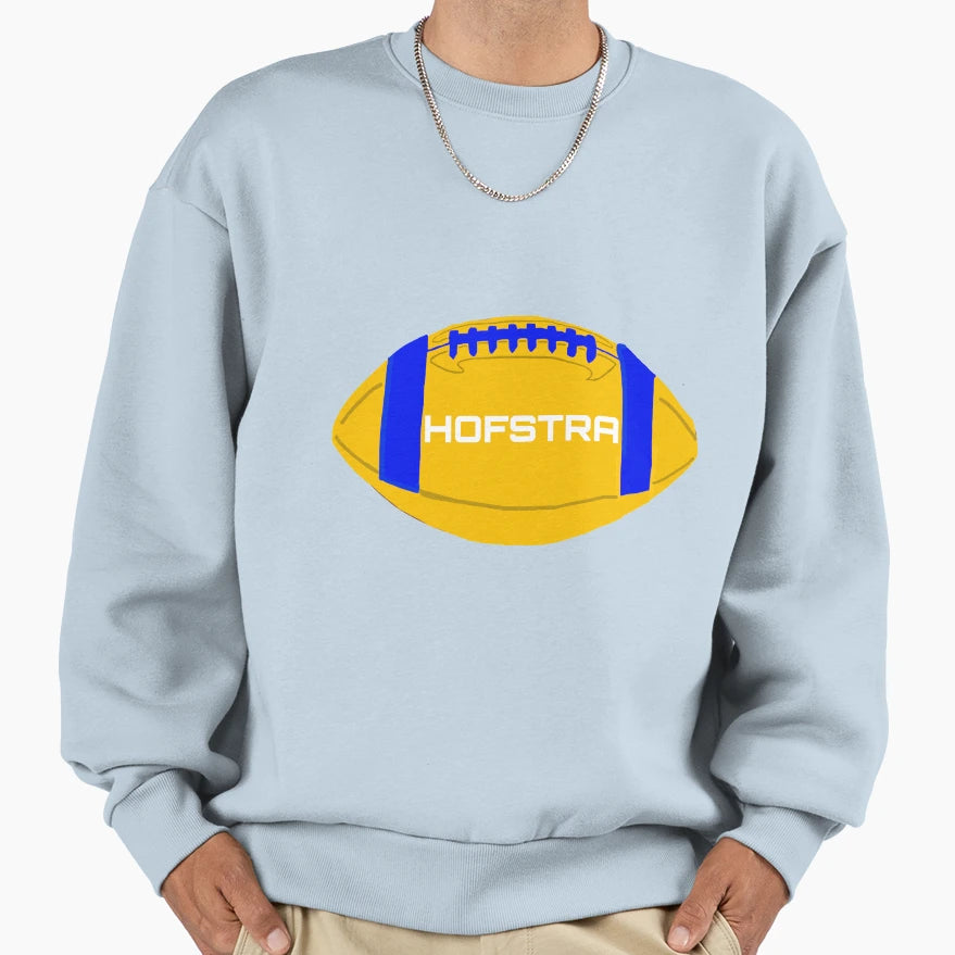 Football X Hofstra Sweatshirt - Casual Everyday Wear for Adults - T-Shirt, Sweatshirt, Hoodie