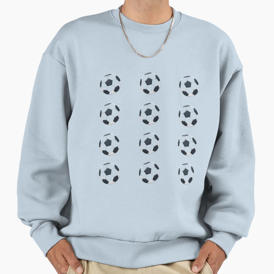 Soccer Ball Sweatshirt - Minimalist Print Unisex - T-Shirt, Sweatshirt, Hoodie